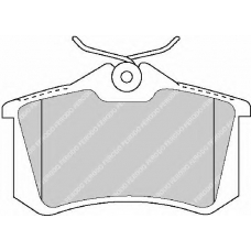 FDB1770 FERODO Комплект тормозных колодок, дисковый тормоз