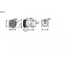 REAK072 AVA Компрессор, кондиционер