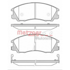 0771.32 METZGER Комплект тормозных колодок, дисковый тормоз