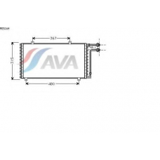 PE5164 AVA Конденсатор, кондиционер