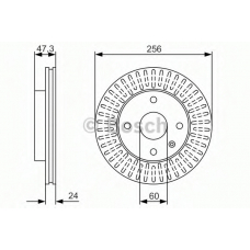 0 986 479 976 BOSCH Тормозной диск