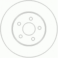D2428 ROULUNDS Тормозной диск
