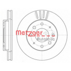 6625.10 METZGER Тормозной диск