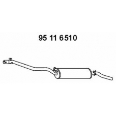 95 11 6510 EBERSPACHER Глушитель выхлопных газов конечный