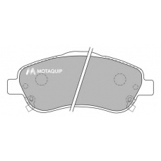 LVXL1136 MOTAQUIP Комплект тормозных колодок, дисковый тормоз