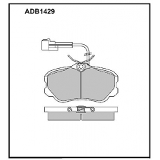 ADB1429 Allied Nippon Тормозные колодки