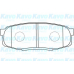 BP-9122 KAVO PARTS Комплект тормозных колодок, дисковый тормоз