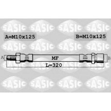 SBH6284 SASIC Тормозной шланг