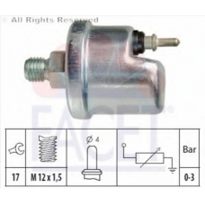 7.0630 FACET Датчик, давление масла