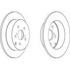 DDF1419-1 FERODO Тормозной диск