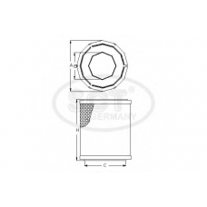 SB 2274 SCT Воздушный фильтр