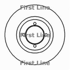 FBD358 FIRST LINE Тормозной диск