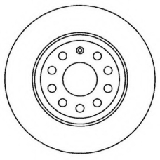 562258JC JURID Тормозной диск
