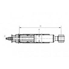 Z 1622G SCT Амортизатор