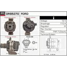 DRB5370 DELCO REMY Генератор