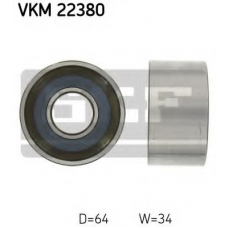 VKM 22380 SKF Паразитный / ведущий ролик, зубчатый ремень