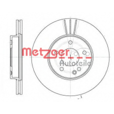 6313.10 METZGER Тормозной диск