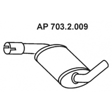 703.2.009 EBERSPACHER Средний глушитель выхлопных газов