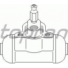 500 505 TOPRAN Колесный тормозной цилиндр