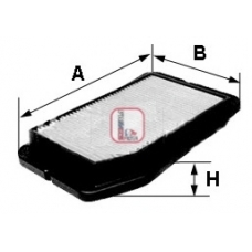 S 3255 A SOFIMA Воздушный фильтр