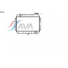 MZ2040 AVA Радиатор, охлаждение двигателя