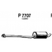 P7707 FENNO Средний глушитель выхлопных газов