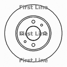 FBD298 FIRST LINE Тормозной диск