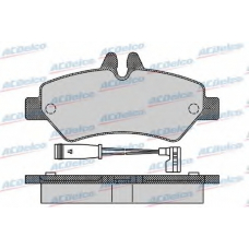 AC845781D AC Delco Комплект тормозных колодок, дисковый тормоз