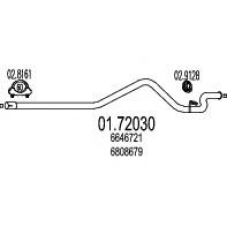 01.72030 MTS Труба выхлопного газа