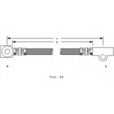 PHD226 TRW Тормозной шланг