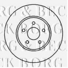 BBD4238 BORG & BECK Тормозной диск