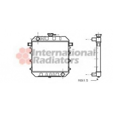 37002024 VAN WEZEL Радиатор, охлаждение двигателя