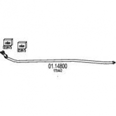 01.14800 MTS Труба выхлопного газа