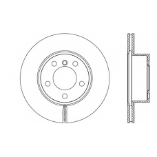 BDR2622.20 OPEN PARTS Тормозной диск