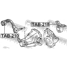 TAB-218 FEBEST Опора, дифференциал