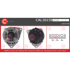 CAL30159AS CASCO Генератор