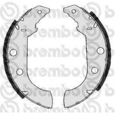 S 61 517 BREMBO Комплект тормозных колодок