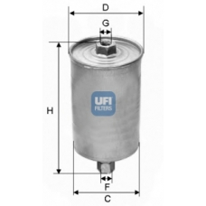31.571.00 UFI Топливный фильтр
