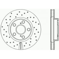 BDRS1874.25 OPEN PARTS Тормозной диск