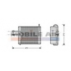 6059V026 SCHLIECKMANN Испаритель, кондиционер