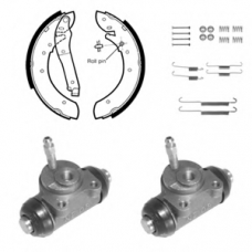 857 DELPHI Комплект тормозных колодок