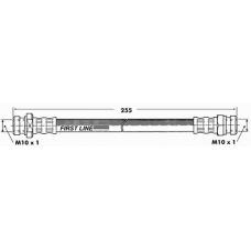 FBH6049 FIRST LINE Тормозной шланг