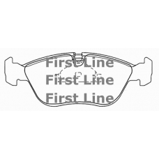 FBP3005 FIRST LINE Комплект тормозных колодок, дисковый тормоз