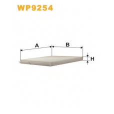WP9254 WIX Фильтр, воздух во внутренном пространстве
