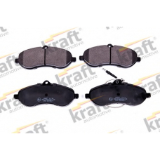 6005671 KRAFT AUTOMOTIVE Комплект тормозных колодок, дисковый тормоз