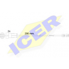 610468 E C ICER Сигнализатор, износ тормозных колодок