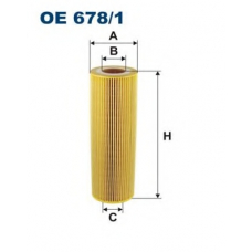 OE678/1 FILTRON Масляный фильтр