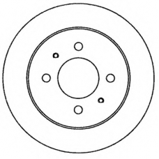 562250BC BENDIX Тормозной диск