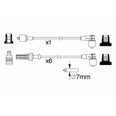 0 986 357 219 BOSCH Комплект проводов зажигания