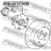 0182-ADT270MR FEBEST Ступица колеса